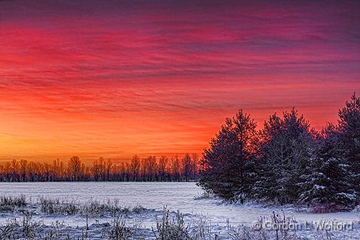 Winter Sunrise_32513.jpg - Photographed near Smiths Falls, Ontario, Canada.